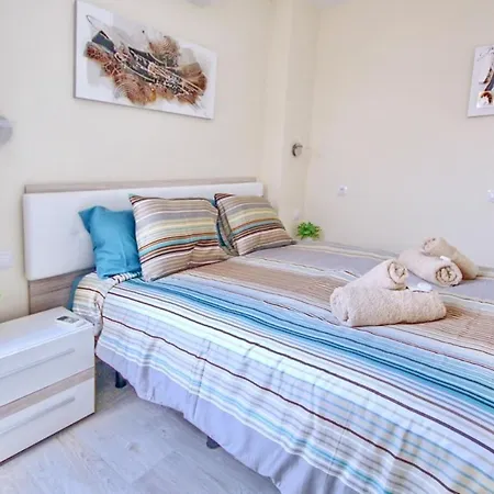 Apartment With Terrace On The Seafront In Playa Fanabe Costa Adeje (Tenerife)