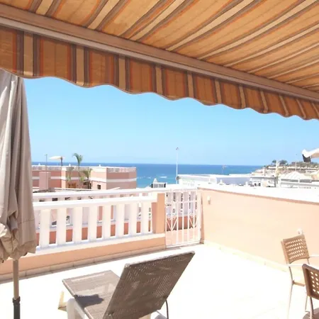 Apartment With Terrace On The Seafront In Playa Fanabe Costa Adeje (Tenerife)